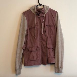 LA Hearts Pink Hooded Jacket, Pac Sun